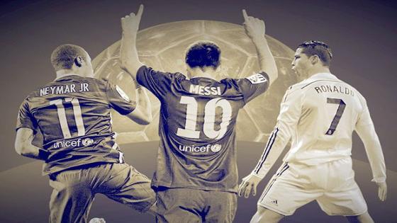 الثلاثي المرشح لنيل جائزة الكرة الذهبية 2015