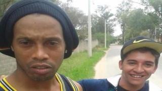 رونالدينيو يتعرض لحادث سير في مدينة بورتو أليجري البرازيلية