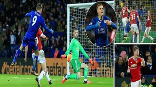 اهداف مباراة مانشستر يونايتد 1-1 ليستر سيتي | تعليق سوار الذهب HD