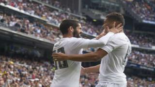 اهداف مباراة ريال مدريد 3-1 لاس بالماس | تعليق خالد الحدي