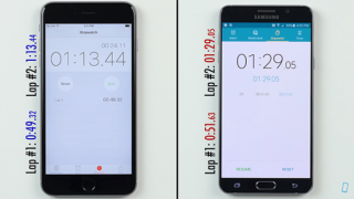 مقارنة بين سرعة iPhone 6s Plus و Galaxy Note 5 .. من الأفضل؟