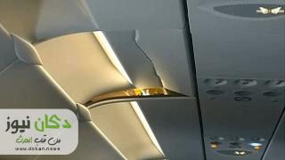 5 مصابين في حادثة تهشم سقف طائرة أمريكية في الجو