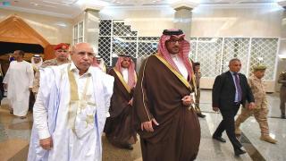 دعوة من خادم الحرمين الشريفين لنظيره الموريتاني لحضور القمة العادية الـ32